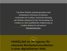 Tablet Screenshot of hinkel360.de